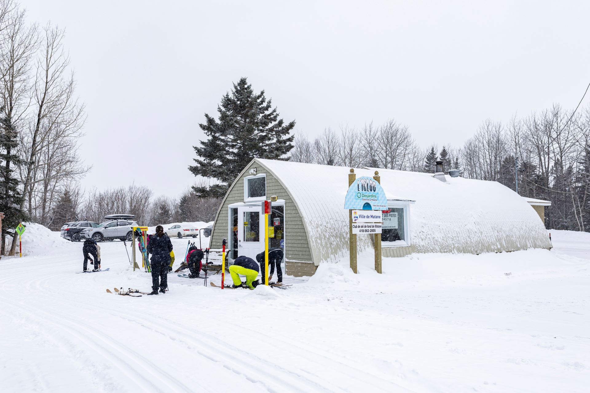 Club de ski de fond de Matane - Sentiers de l'Igloo (ski de fond, raquette et fatbike sur neige)