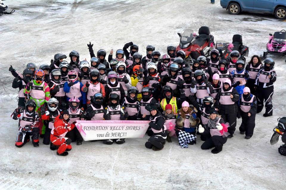 Grande randonnée des Demoiselles de l'Est - Snowmobile ride
