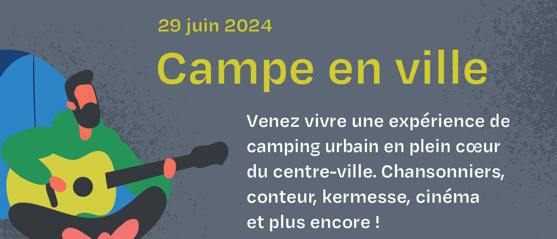 Campe en ville - Camping night in downtown Matane