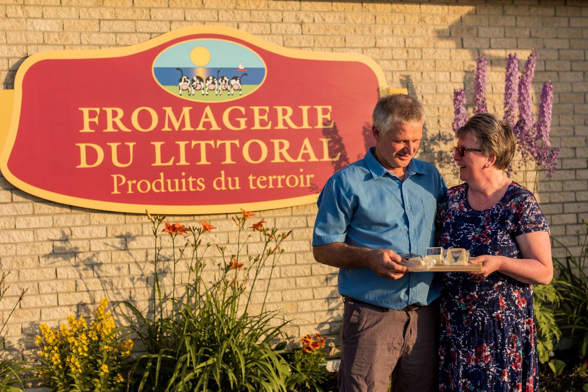 Celebration at the Fromagerie du littoral