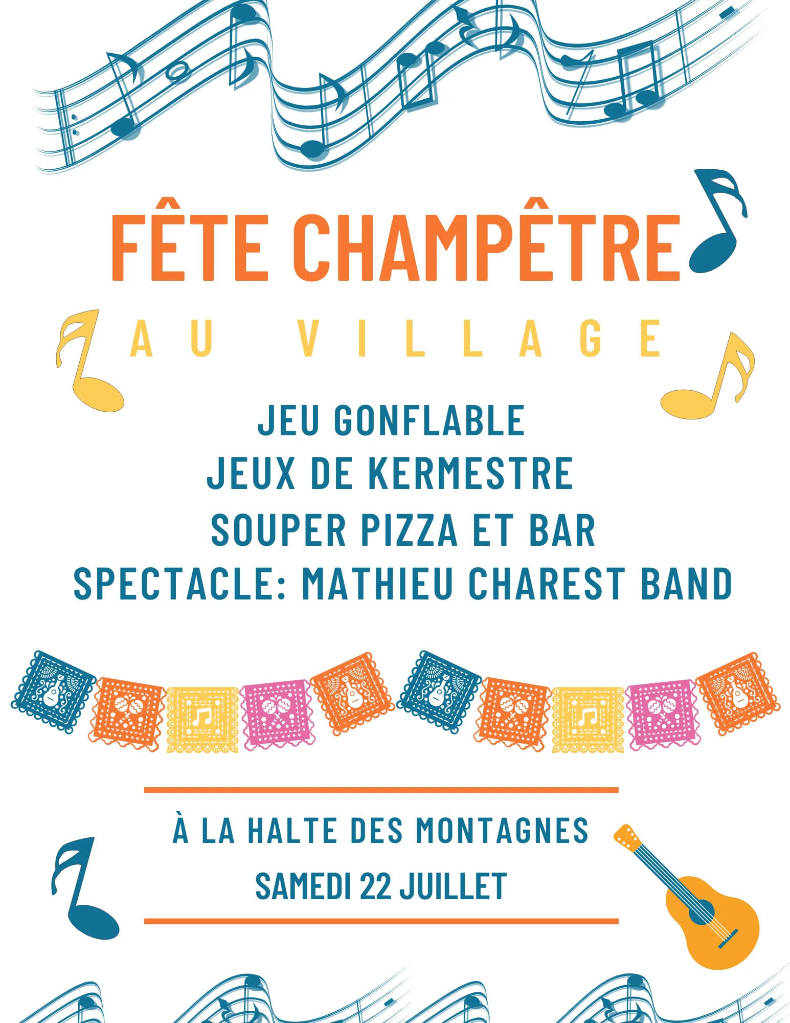 Fête champêtre au village de Saint-Jean-de-Cherbourg