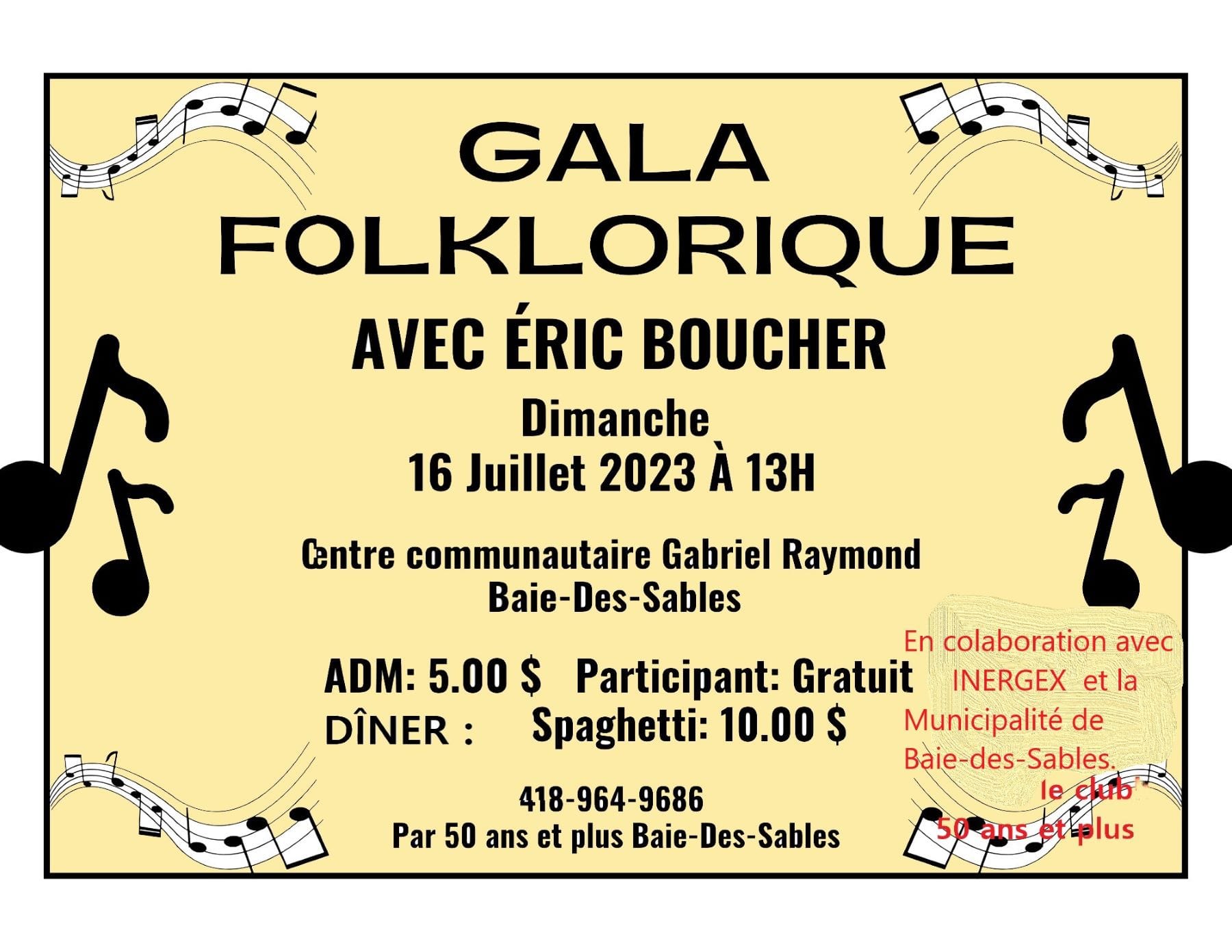 Gala folklorique de Baie-des-Sables