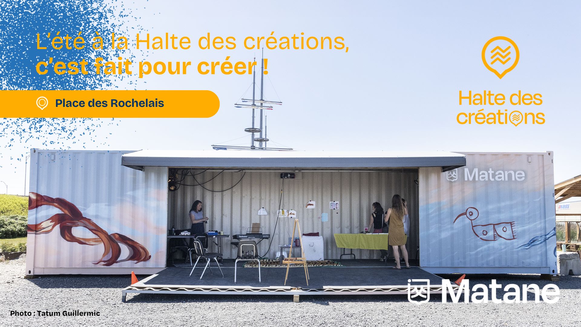 Halte des créations – Un espace artistique qui sort de l’ordinaire