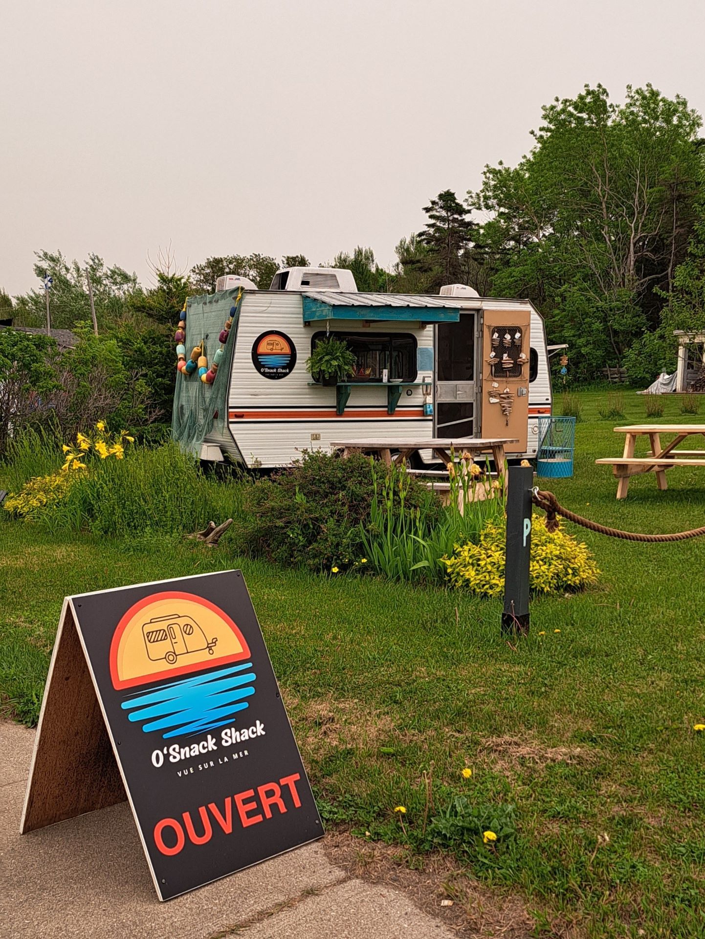 O'Snack Shack - cantine vue sur mer