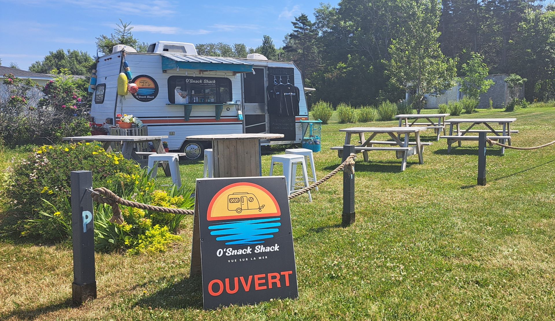 O'Snack Shack, cantine sur mer