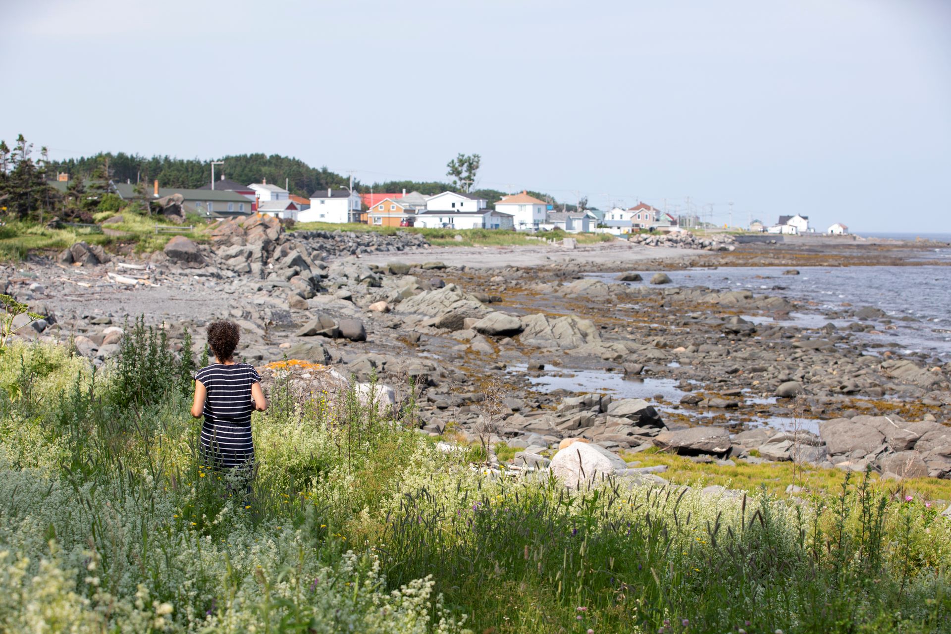 Plage de Sainte-Félicité et sentier du littoral