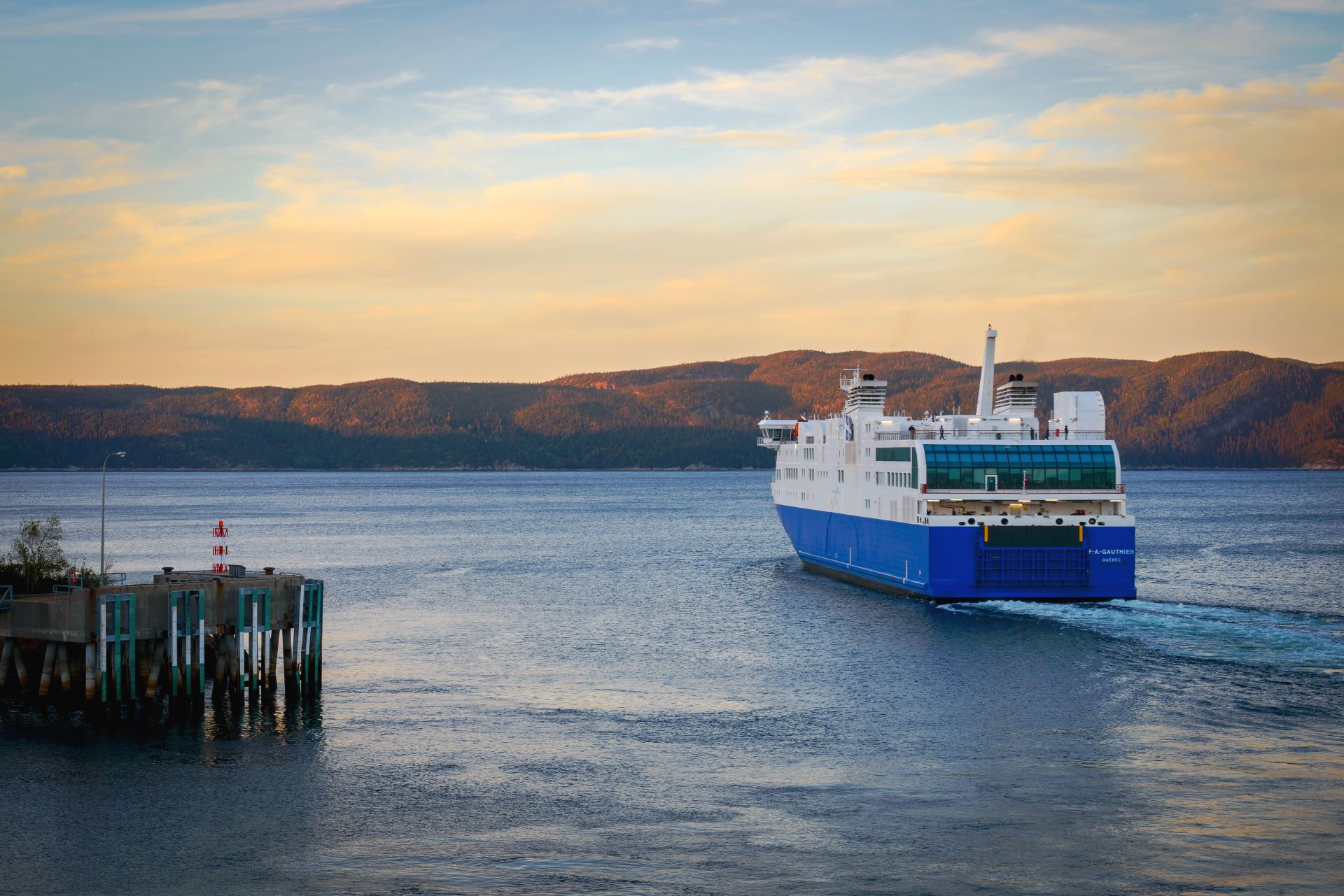 Société des traversiers du Québec - Traverse Matane—Baie-Comeau—Godbout