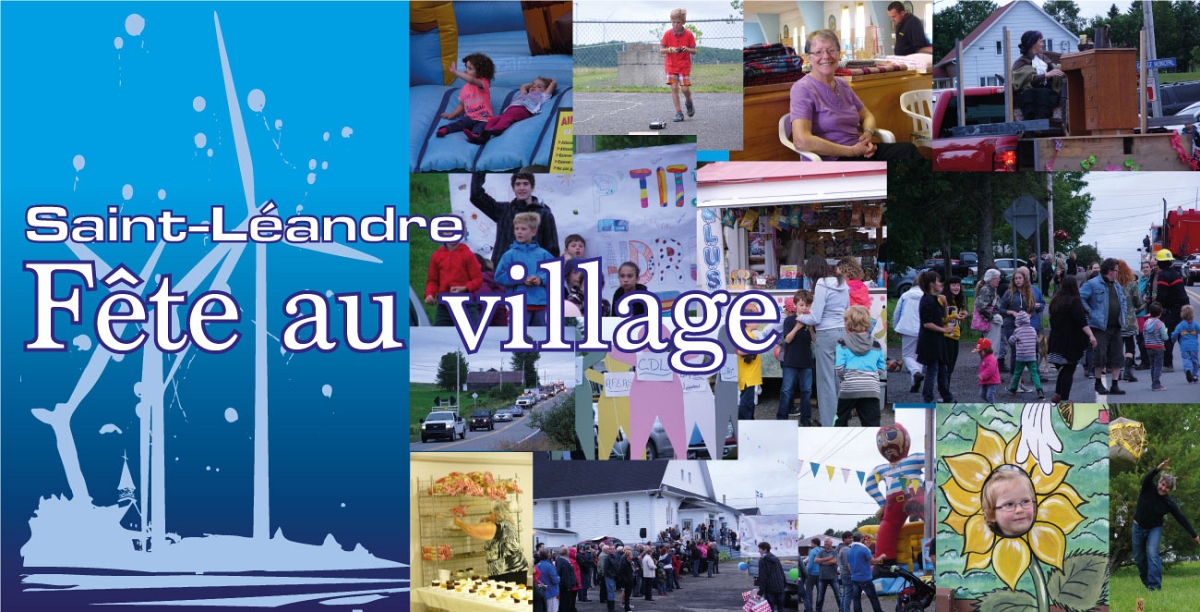 Fête au village de SaintLéandre Tourisme Matane