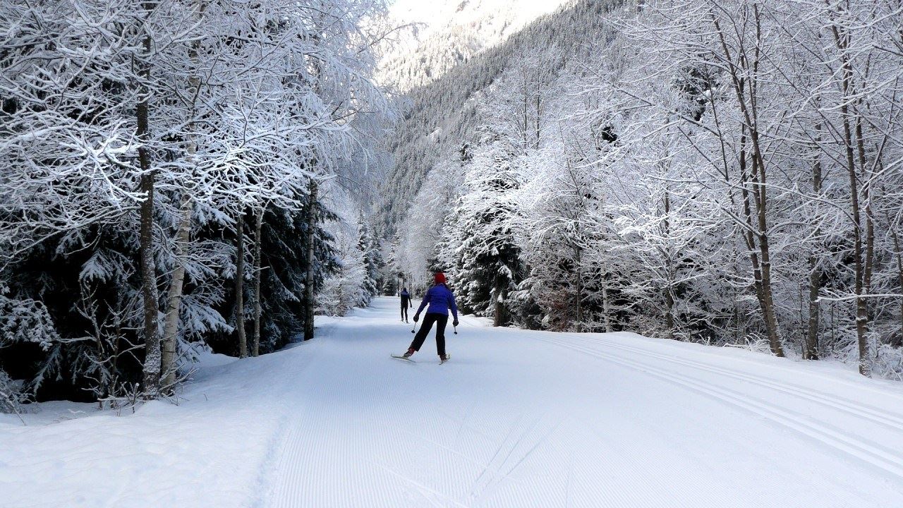 Sentier ski de fond