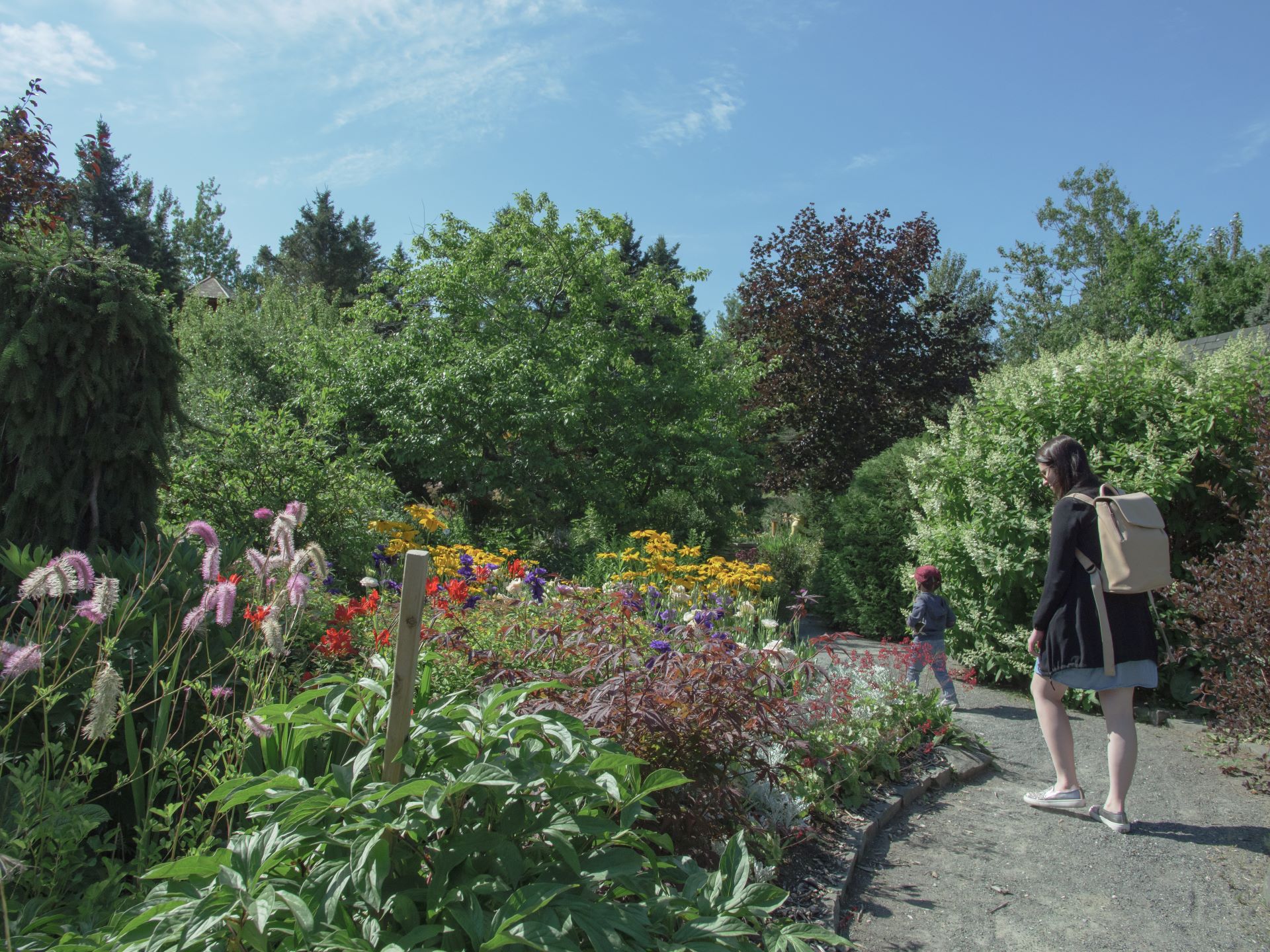 Les Jardins de Doris (gardens) in Matane