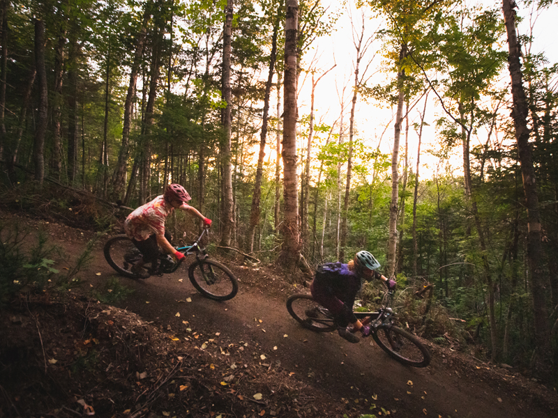 The Igloo trails mountain biking