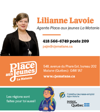 Place aux jeunes La Matanie