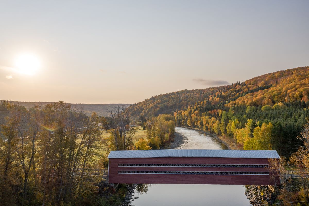 Ponts couverts en Matanie