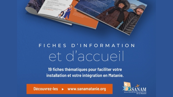 Service d'accueil des nouveaux arrivants de La Matanie Service d'accueil des nouveaux arrivants de La Matanie