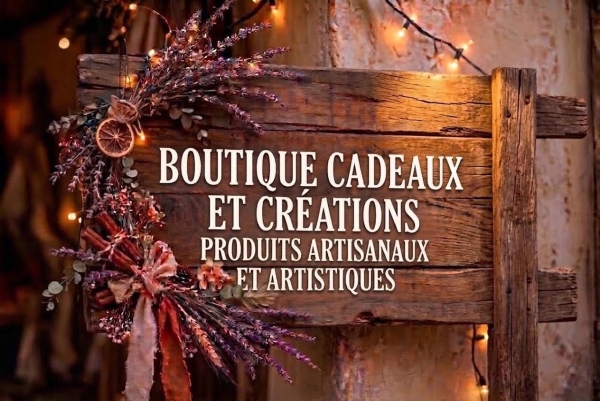 Boutique éphémère - Cadeaux et créations