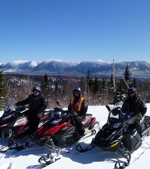 Hop in your four-wheeler, ATV or snowmobile and ride along our renown trails.